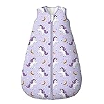 Yoofoss Baby Sleep Sack 12-18 Months, TOG 2.5 Baby Wearable Blanket with 2-Way Zipper, 100% Organic Cotton Fabric Winter Newborn Sleeping Sack, Warm Soft Comfy