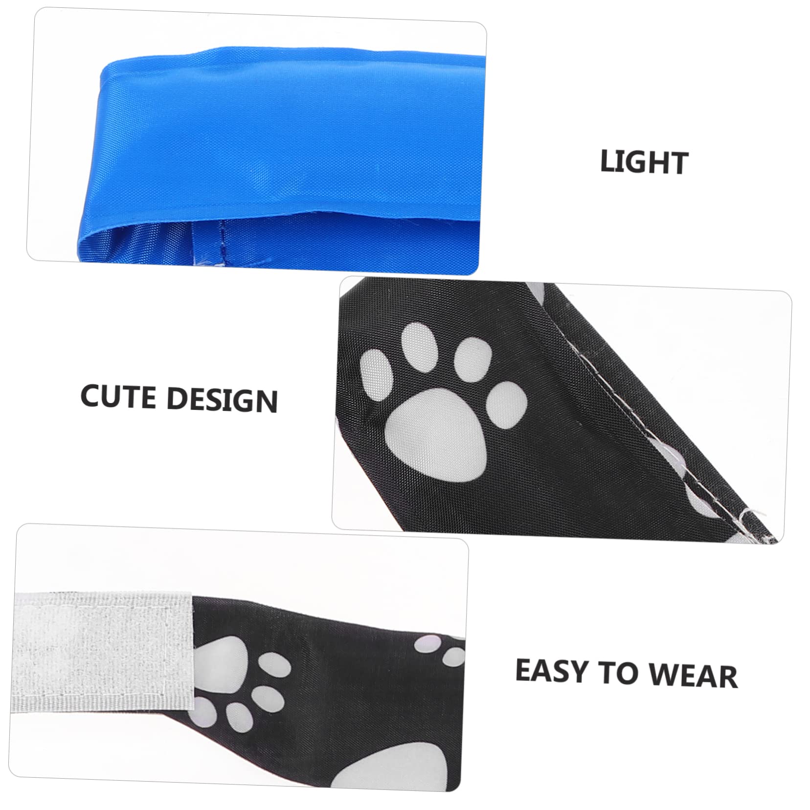Mipcase 6stücke Kühlende Hundebandanas Für Sommer Atmungsaktive Ice Scarfs Für Hunde Für Heiße Um Hitzestress Zu Reduzieren Körpertemperatur Zu