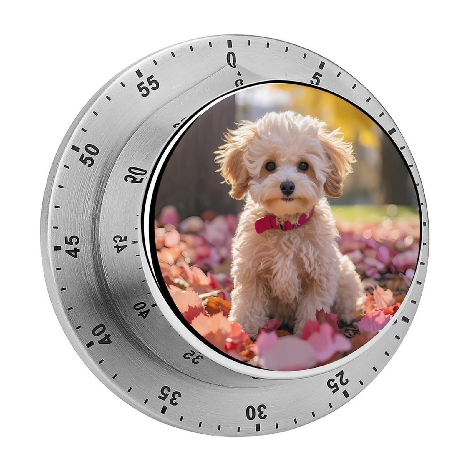 Maltipoo Dog Mechanical Rotary Timer, Used for Daily Timing