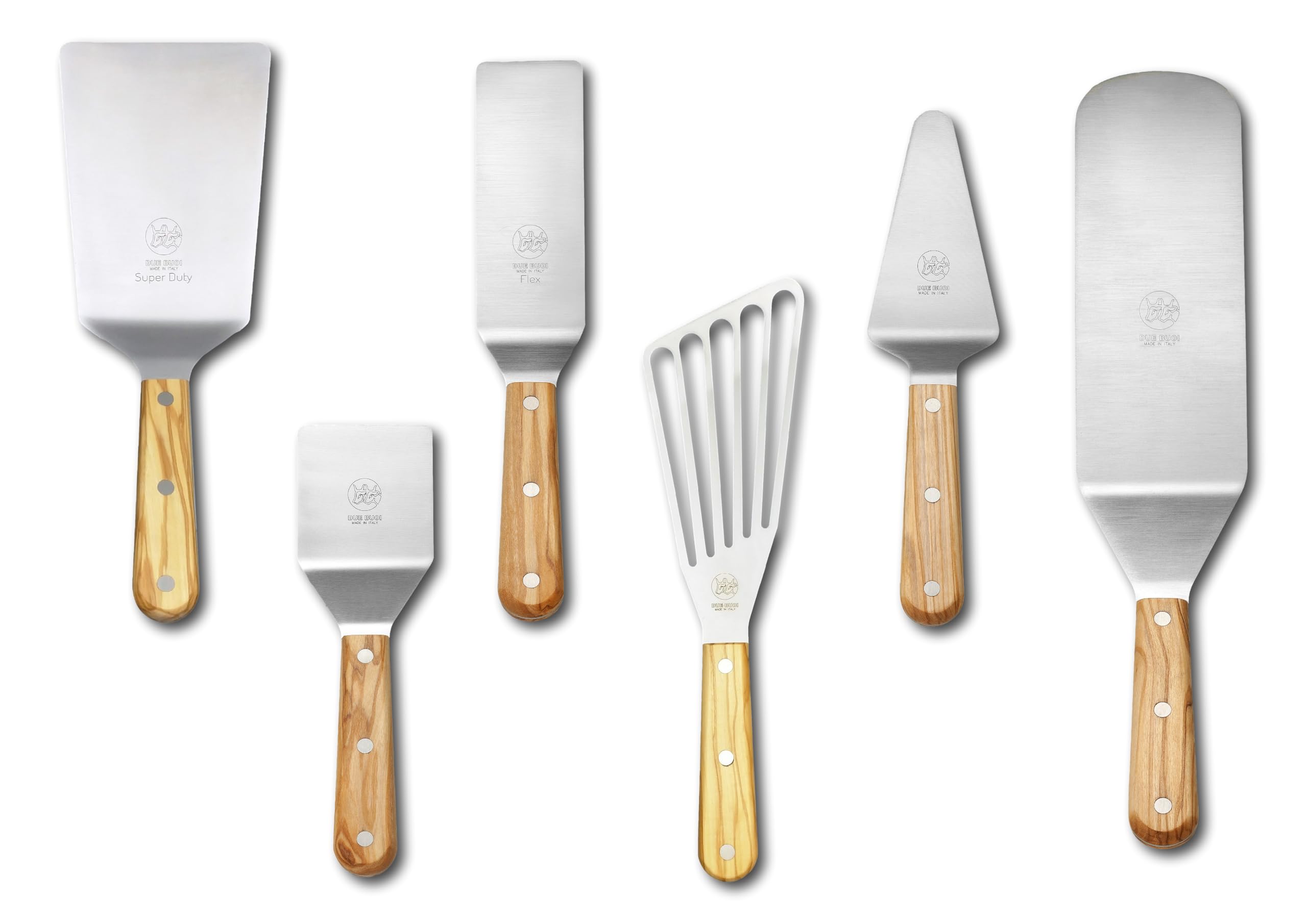 Spatules en acier inoxydable pour réussir vos grillades en famille ou entre amis