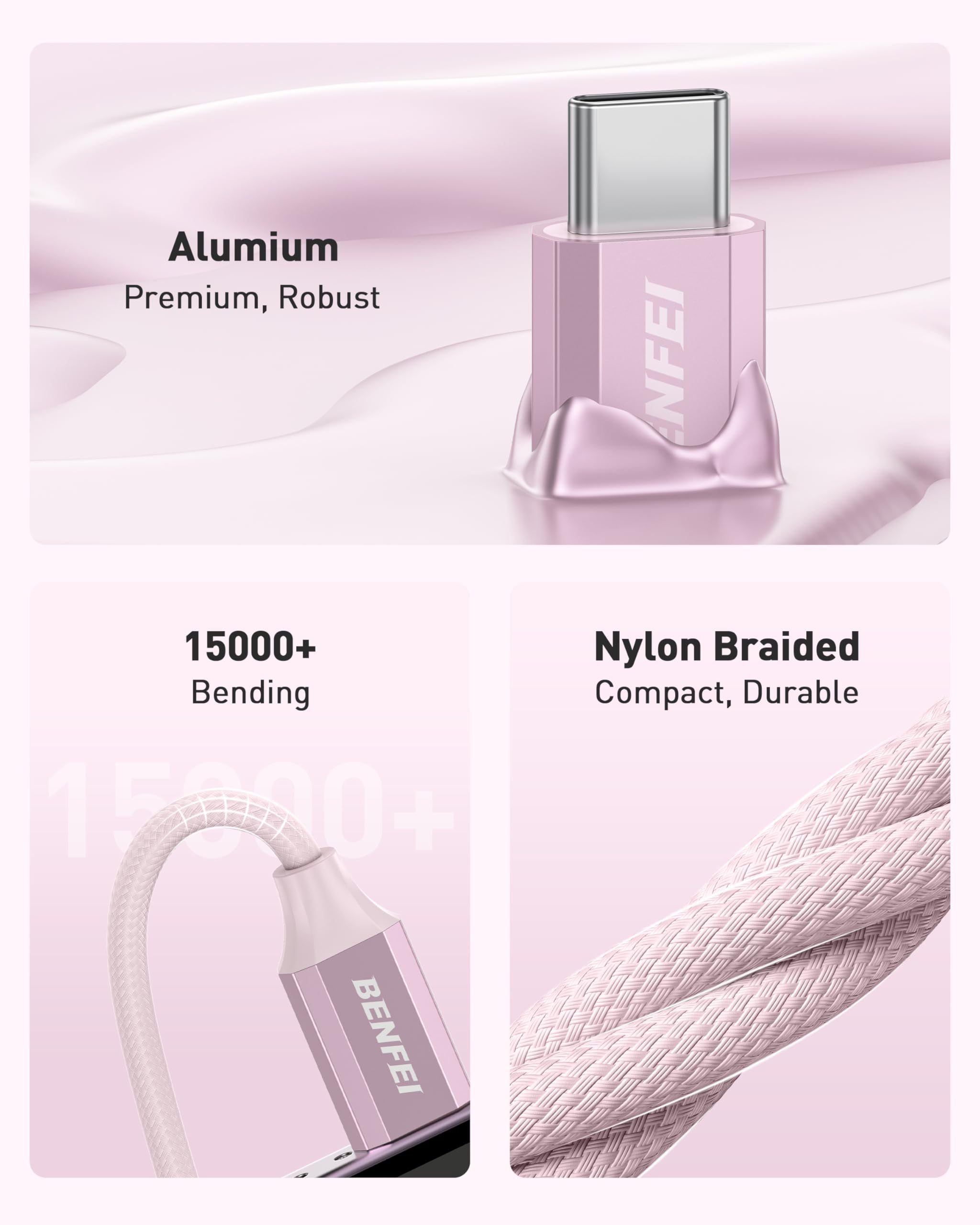 Amazon.co.jp: BENFEI【ハイレゾ音質】 USB C イヤホンジャック変換