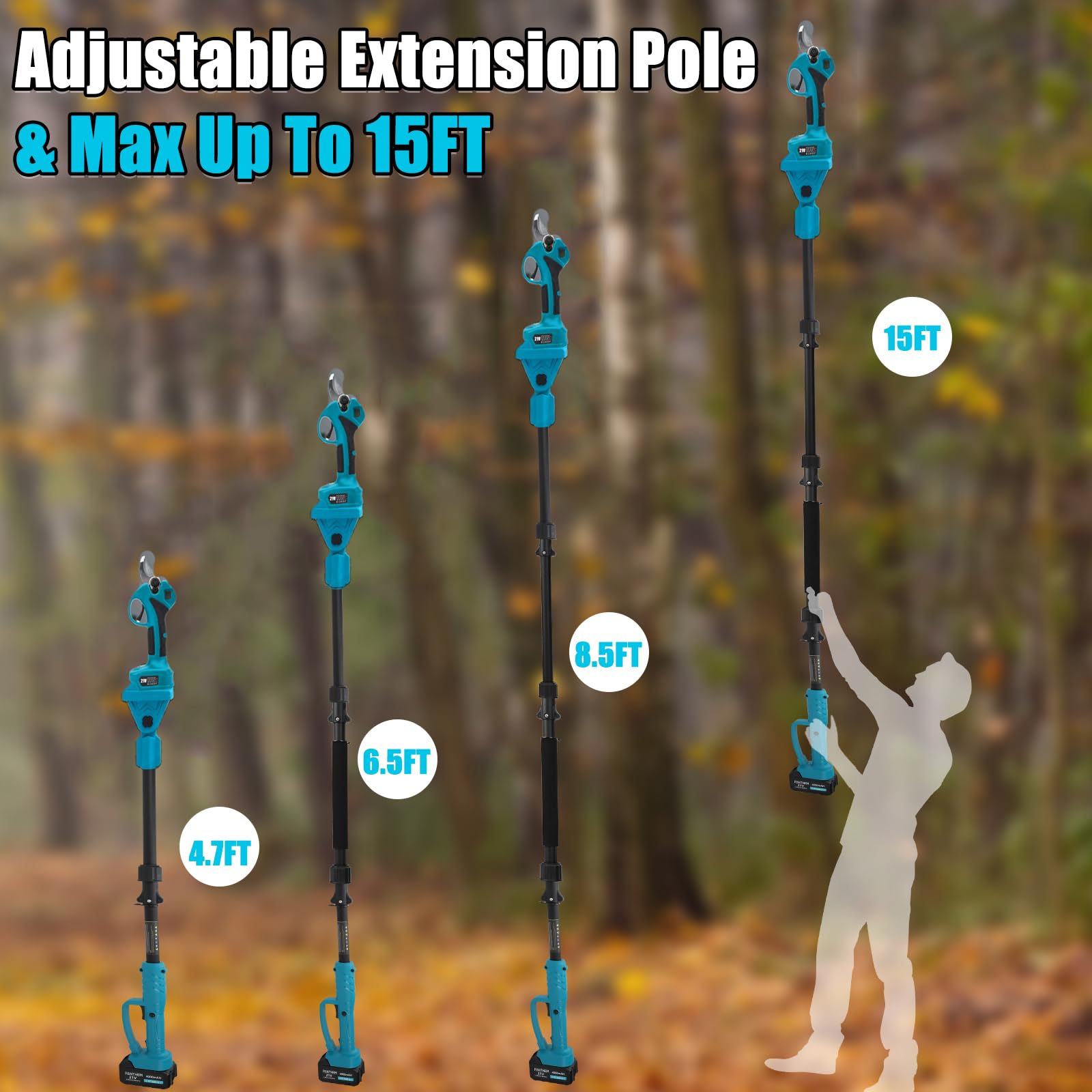 Sécateur Électrique Sans Fil Compatible Avec Makita 18V Batterie, Diamètre De Coupe 25 Mm