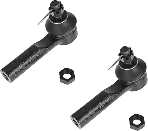 Miniatura 622 de TRQ Juego de varillas de acoplamiento delanteras interiores y exteriores, 4 piezas, compatibles con Chevrolet Cruze 2016-2019 de 16-19 voltios