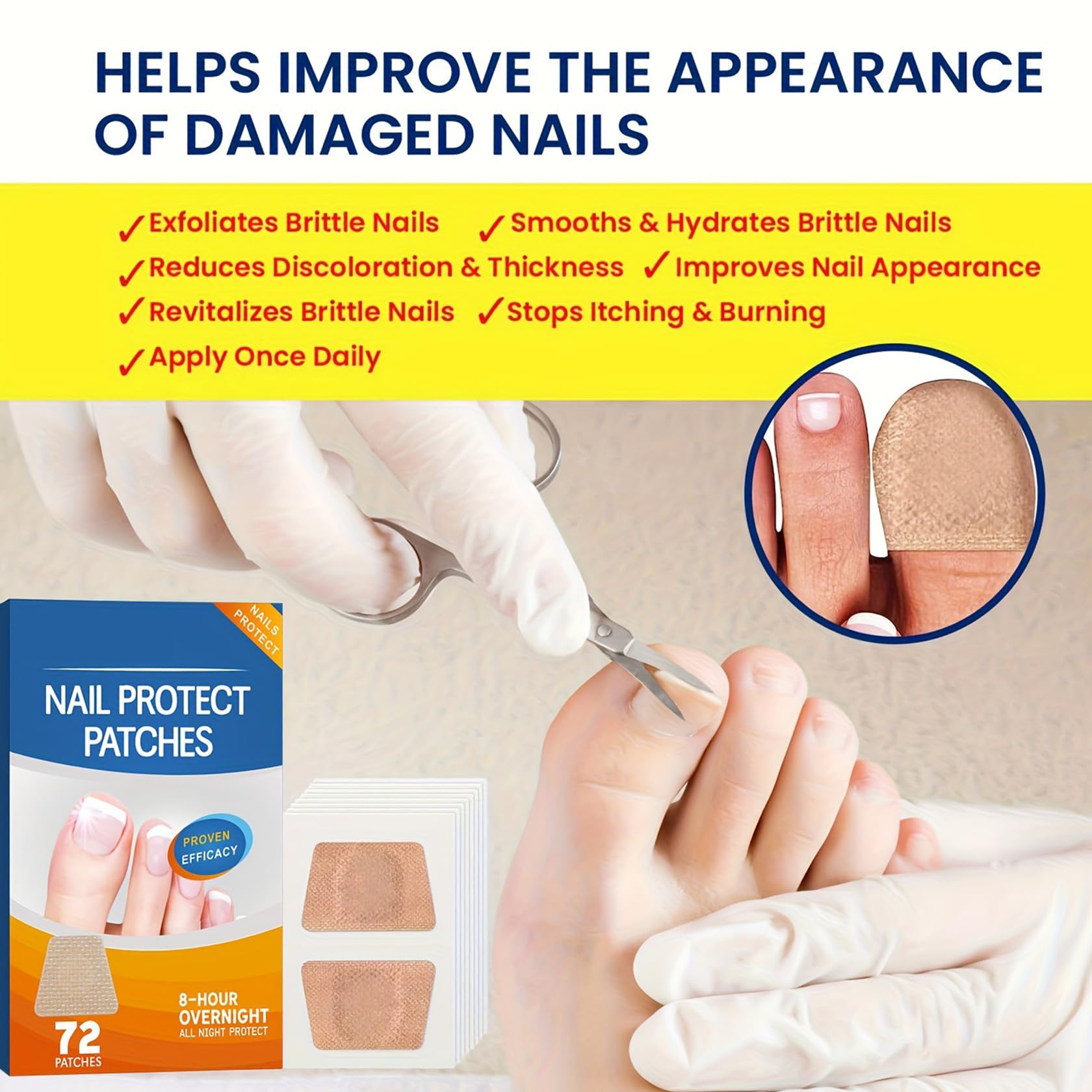 Nail Protect Patches for Overnight and Damage Prevention - Image 4