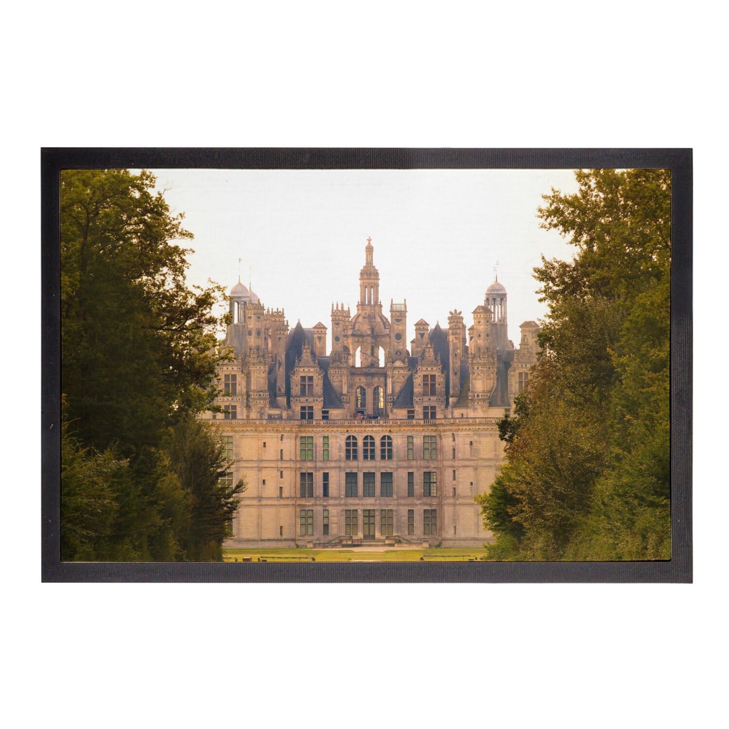 Paillasson Château de Chambord tapis de propreté donjon Renaissance