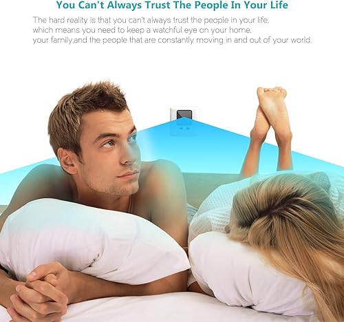 Miniatura 3 de Ouabicer Actualización 2023 -Cámara de seguridad WiFi HD 1080P cámara de vigilancia interior con audio y video para seguridad en interiores y