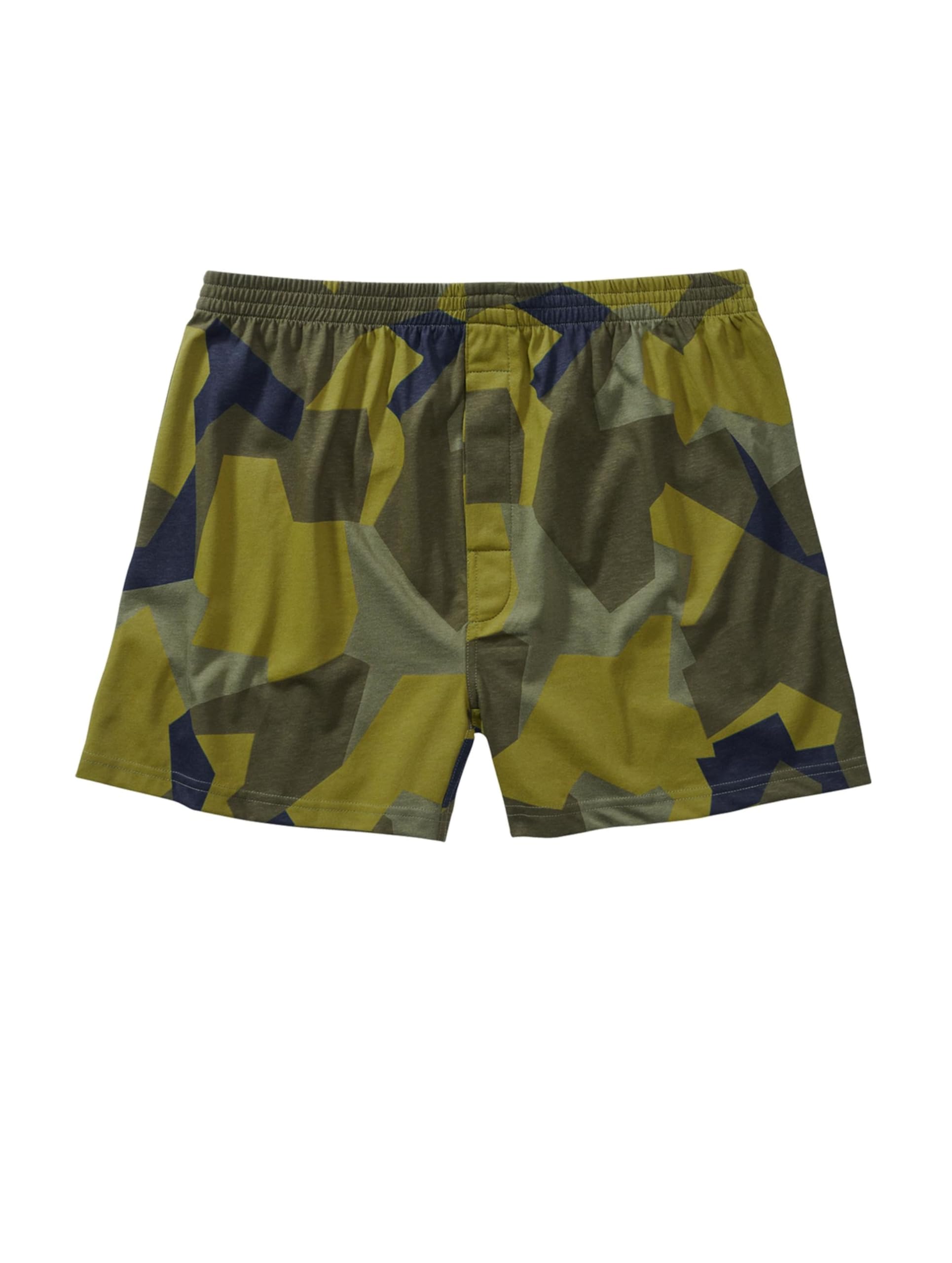 Brandit Boxer Shorts, color: swedish camo, size: 3XL