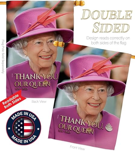 Miniatura 3 de Bandera de "Thank You Our Queen House" - Paquete de dulces recuerdos conmemorativos de condolencias, duelo y apoyo de emoción positiva de Estados