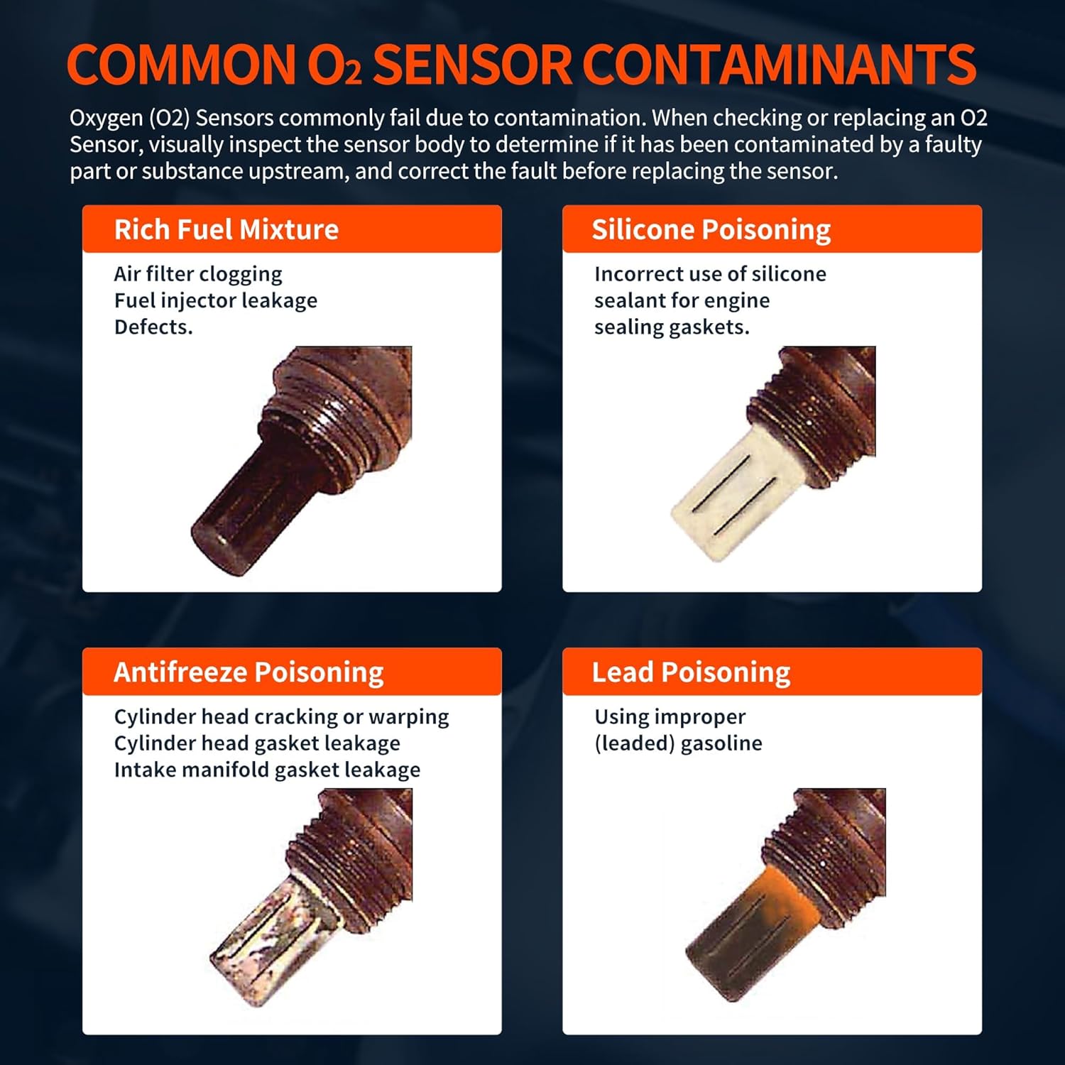 HiSport Oxygen Sensor Compatible with Hyundai Azera 2006-2011 Entourage 2007-2008 Genesis 2009-2011 Santa Fe 2007-2009 Sonata 2006-2010 Veracruz 2007-2012, Kia Amanti Sedona Sorento Replaces 250-24707