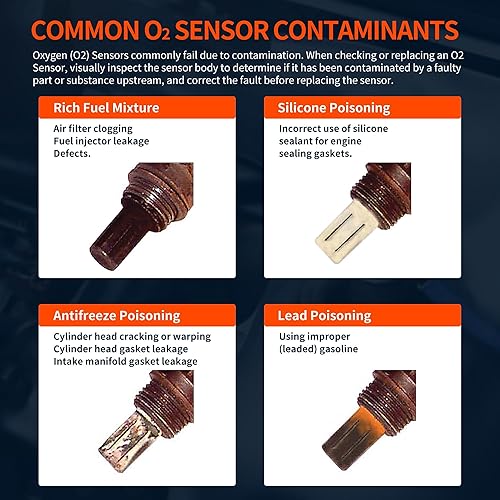 Miniatura 9 de HiSport Sensor de oxígeno O2 calentado 350-34258 compatible con Pontiac Vibe 2003, 2004, 2005, 2006, Toyota Corolla 2003-2004 Matrix 2003-2006