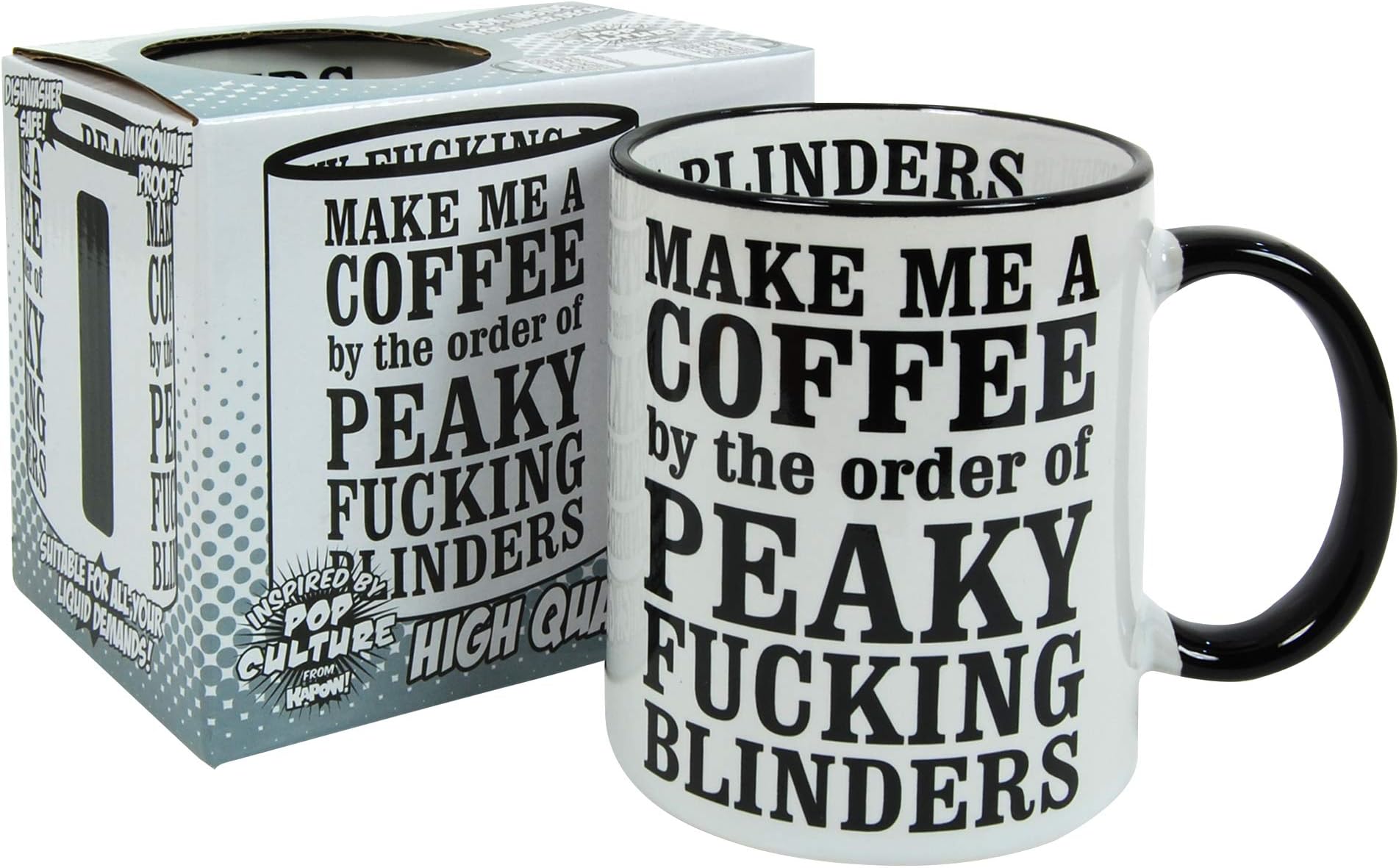 Make me a Coffee.by Order of Peaky Quality Gift Boxed Ceramic Cup Blinders Mug