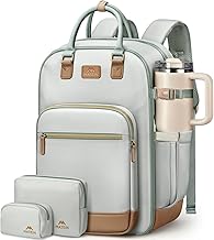 MATEIN 18x14x8 Personal Item Backpack for Spirit Airline, TSA Underseat Carry on Travel Weekender Bags for Women with Detachable Shoe Compartment, Custom-Fit 15.6" Laptop Sleeve & USB C Charging Port