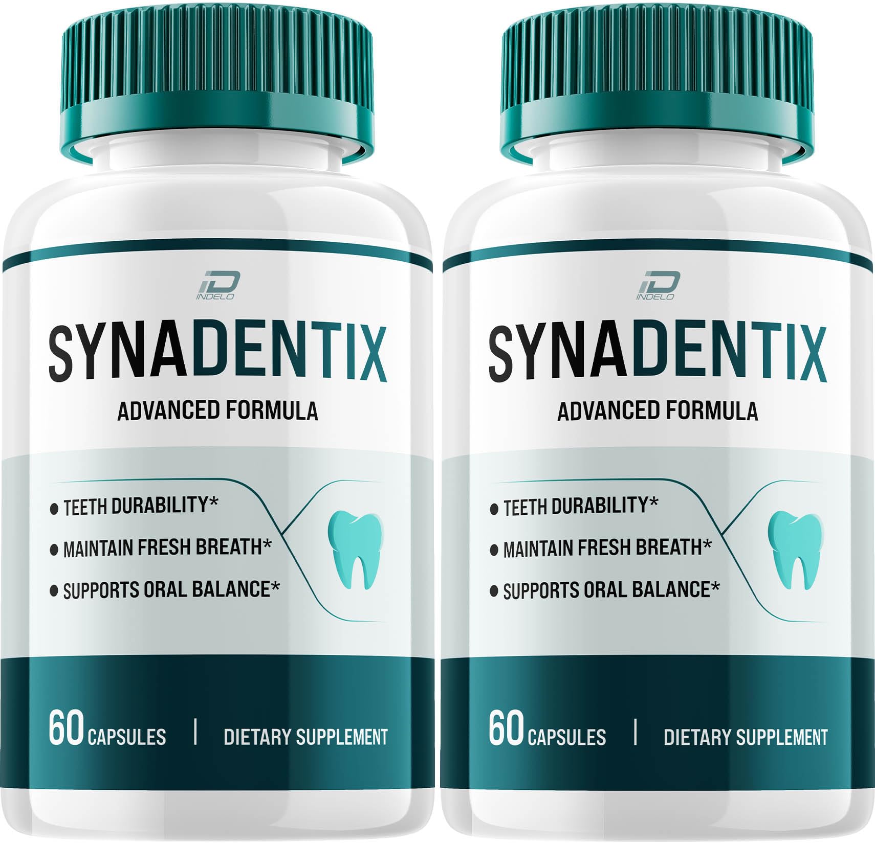 Synadentix Dental Support Capsules Syna Dentix Supplement with Oral Formula Dental Health Reviews 2 Pack - 120 Capsules