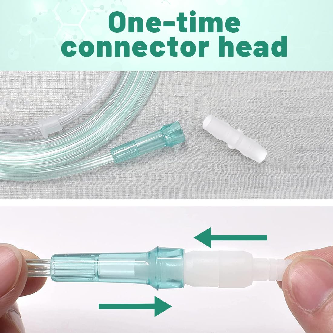 5 Pz Connettore Per Tubo Di Ossigeno Connettore Girevole Per Tubo Di Ossigeno Connettore Per Tubo Cannula Nasale Buono