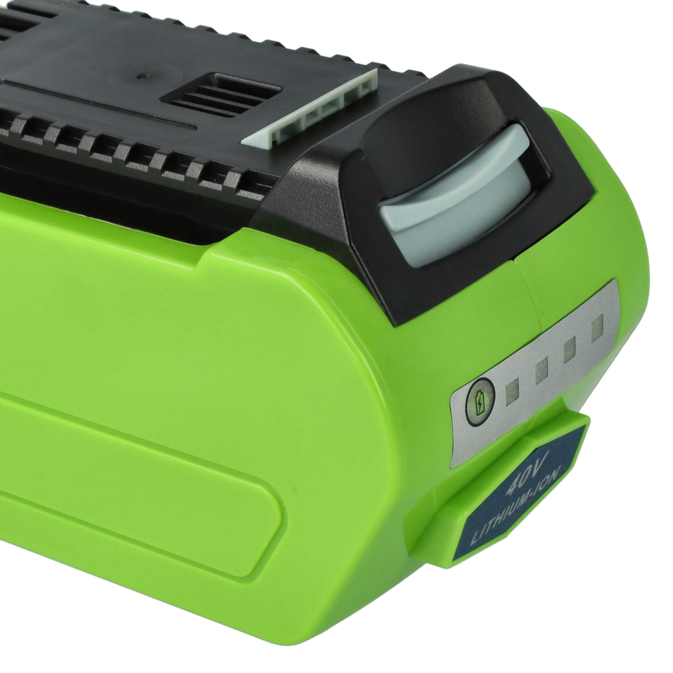 Batterie Remplacement pour Greenworks 29472 | 29662, 29252, 29282, 29302, 29462 pour outil de jardinage outil de jardinage (5Ah, 40V, Li-ion)