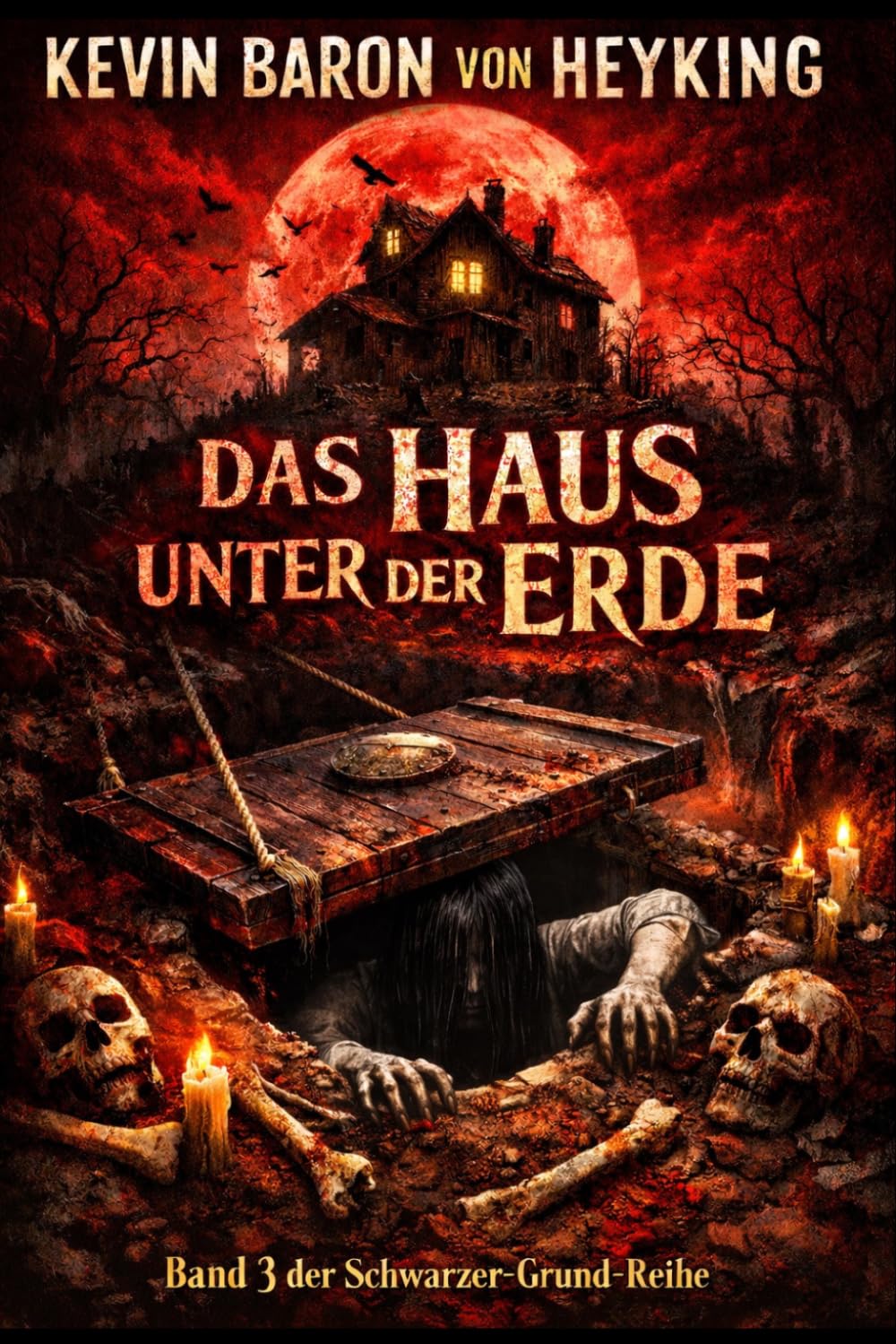 Das Haus unter der Erde: Ein Psycho-Horror-Thriller (Schwarzer-Grund-Reihe)