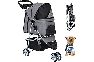 BestPet Dog Stroller for Small Dogs