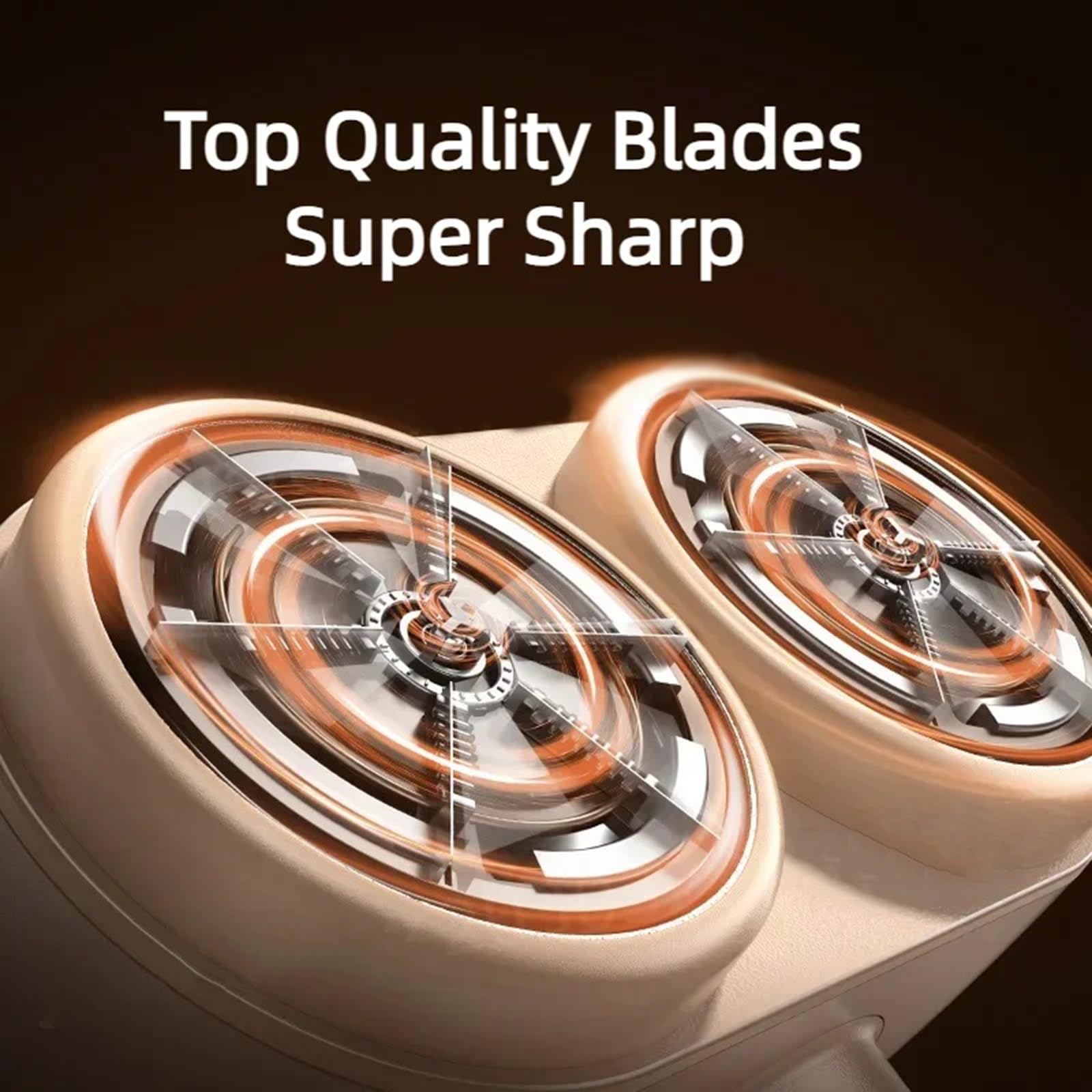 Levapelucchi Elettrico Levapelucchi elettrico portatile a doppia testa Il rasoio senza fili for maglioni rimuove il rasoio for vestiti Levapelucchi (Color : Beige 2 Blades)