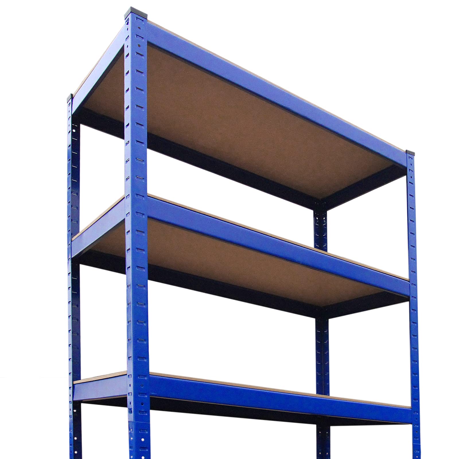 Monster Racking - 3 Scaffali T-Rax In Acciaio Senza Bulloni Blu 90cm x 45cm x 180cm