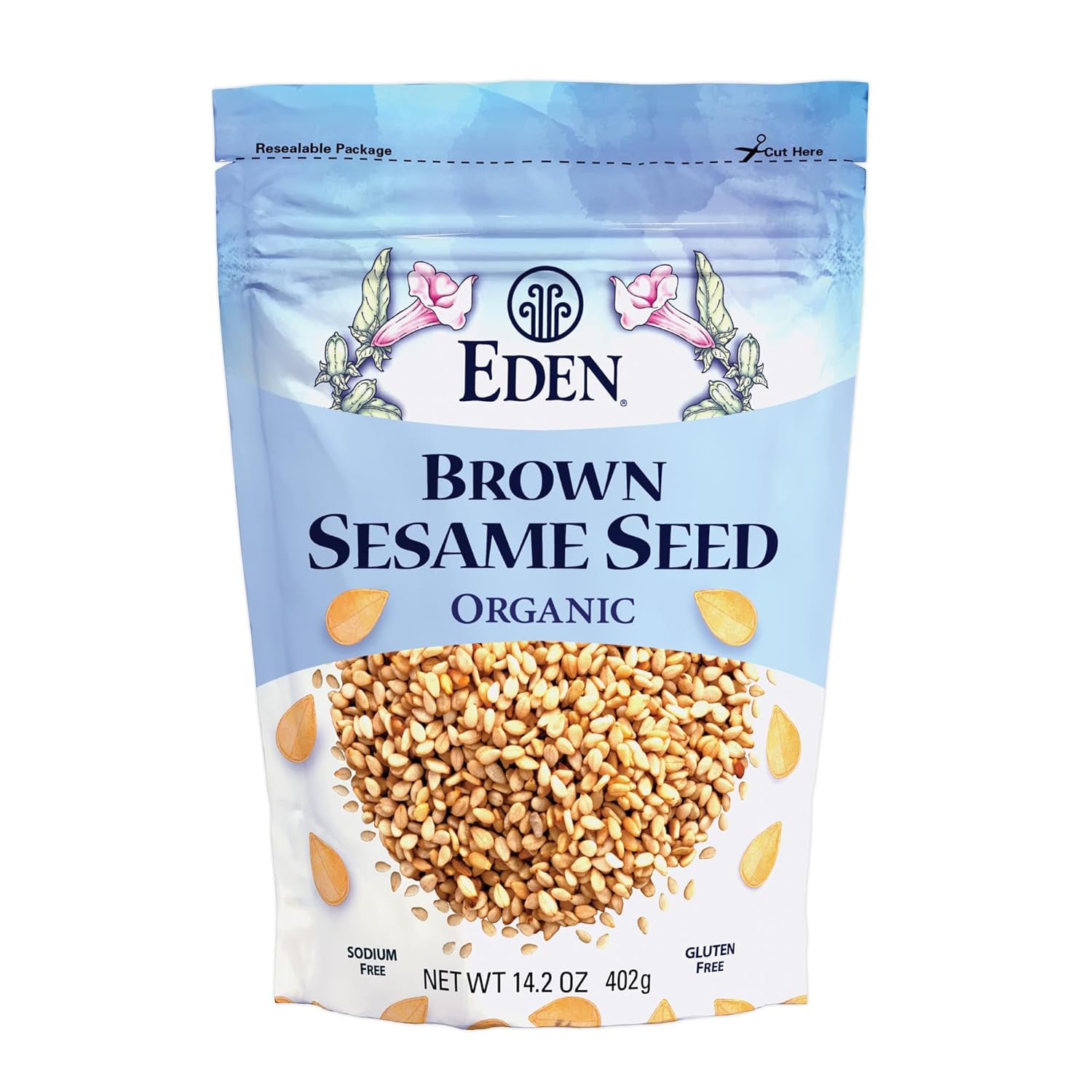 Eden Organic Brown Sesame Seed, Unhulled... Eden Organic Brown Sesame Seed, Unhulled...