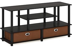 Furinno JAYA TV Stand: Ideal for Up to 50-Inch TVs