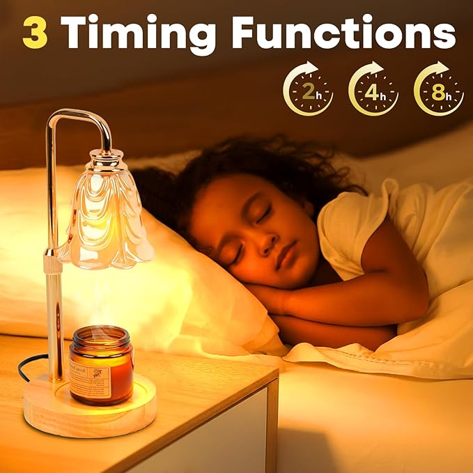 Lámpara Calentadora de Velas con Temporizador y Dimer miniatura 4