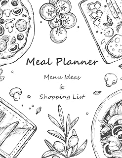 Meal Planner: Menu Ideas and Shopping Lists 53 Weeks For Track and Plan Your Meals Prep Foods Calendars Planning Logs What to Eat Pad Weekly Planning Grocery List Records Journal Diary Notebook