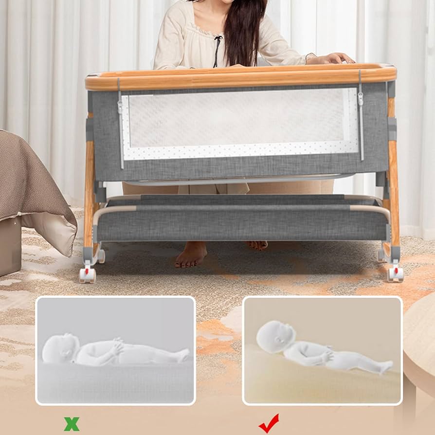 Amazon.co.jp: 赤ちゃん用ポータブルベビーベッド、バシネット