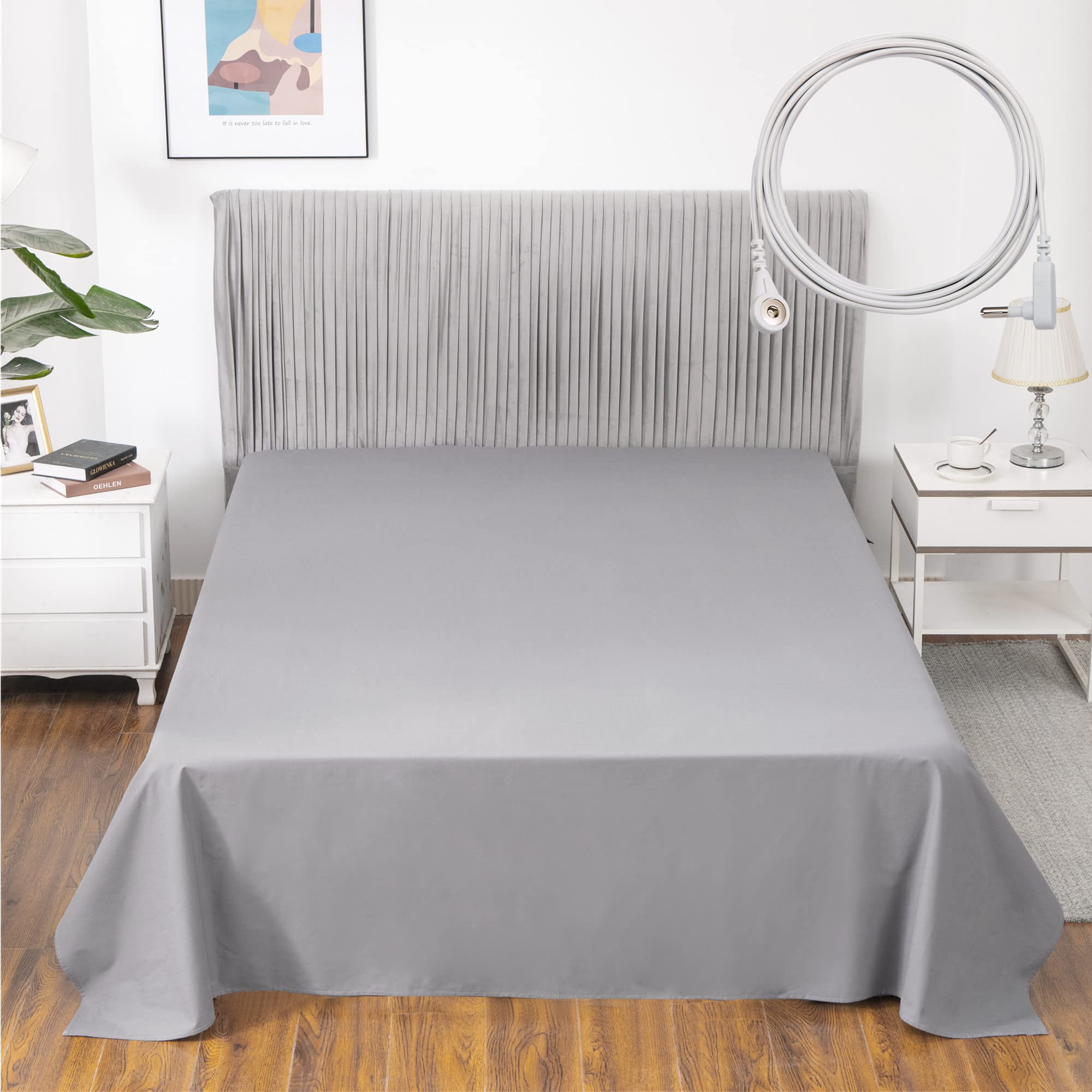 Earthing Grounding Bed Sheet Benefits Grounding Sheets, 54 OFF