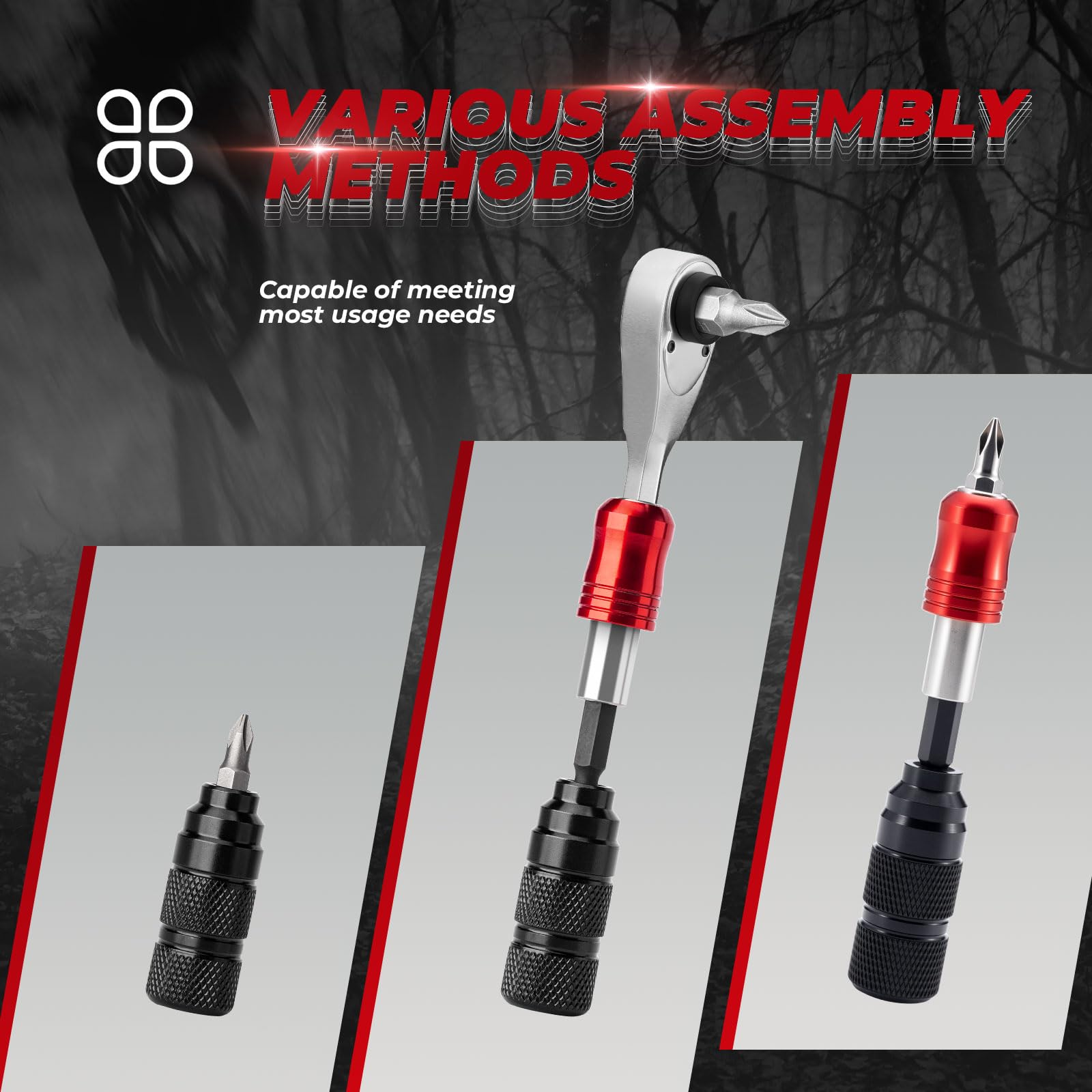 ROCKBROS Set Chiavi a Cricchetto da 72, Cassetta Portatile Kit Riparazioni Multifunzionali, Con 2 Leve per Pneumatici, Accessori Bici