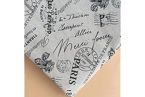 Paris Eiffel Tower Print Fabric by The Yard for Your French Country Chic Decor