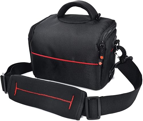 FOSOTO Funda compacta para cámara de hombro con funda impermeable para lluvia compatible con Canon EOS M50 PowerShot SX420 SX430 SX70 SX50 SX30IS