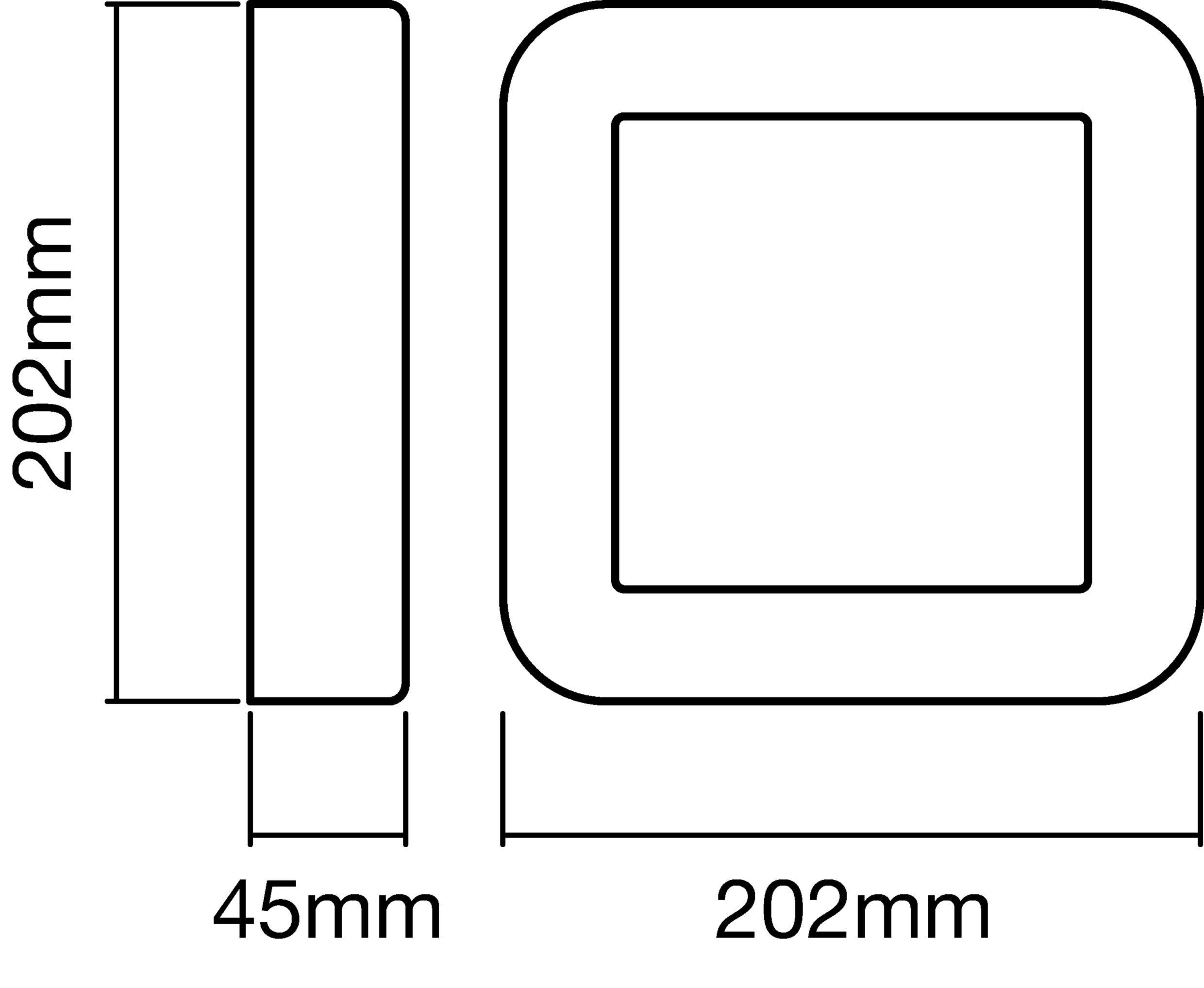 LEDVANCE Endura Style Square venkovní světlo šedé
