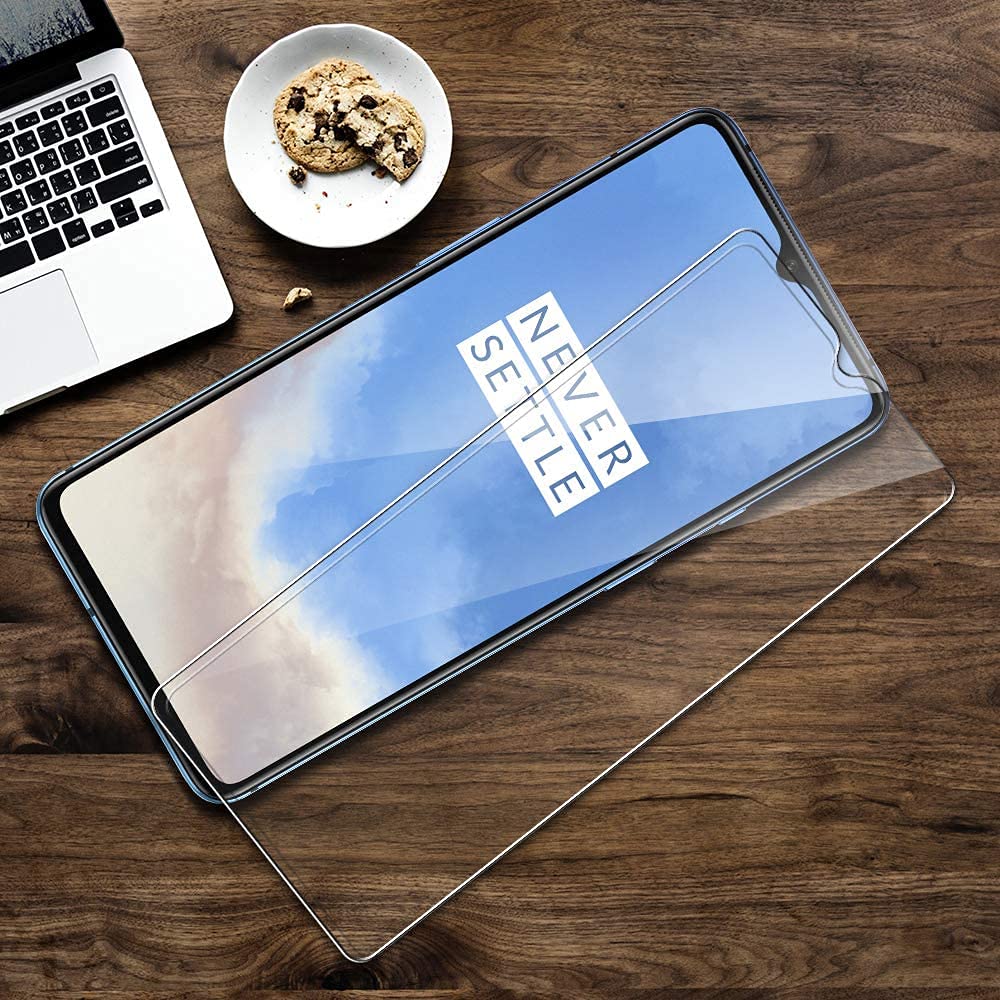 Jinyunlai 3 Pezzi, Vetro Temperato per OnePlus 7T, Pellicola