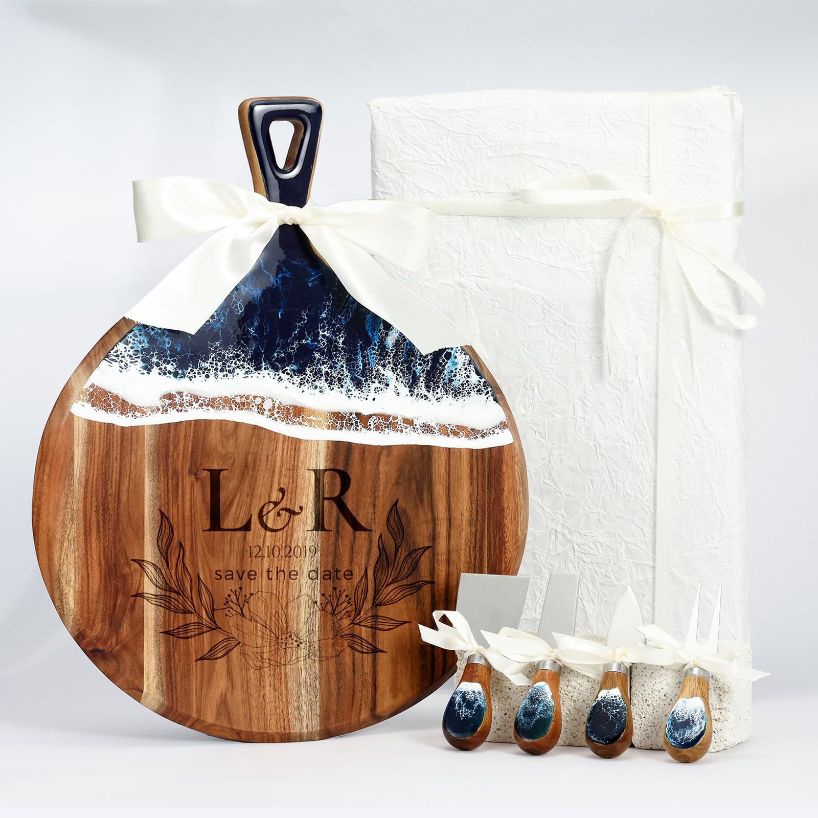 Regalos de boda personalizados para parejas 2026, tablero de embutidos grabado personalizado para boda, aniversario, cumpleaños, inauguración de la casa, compromiso, fiesta, regalo para nuevo
