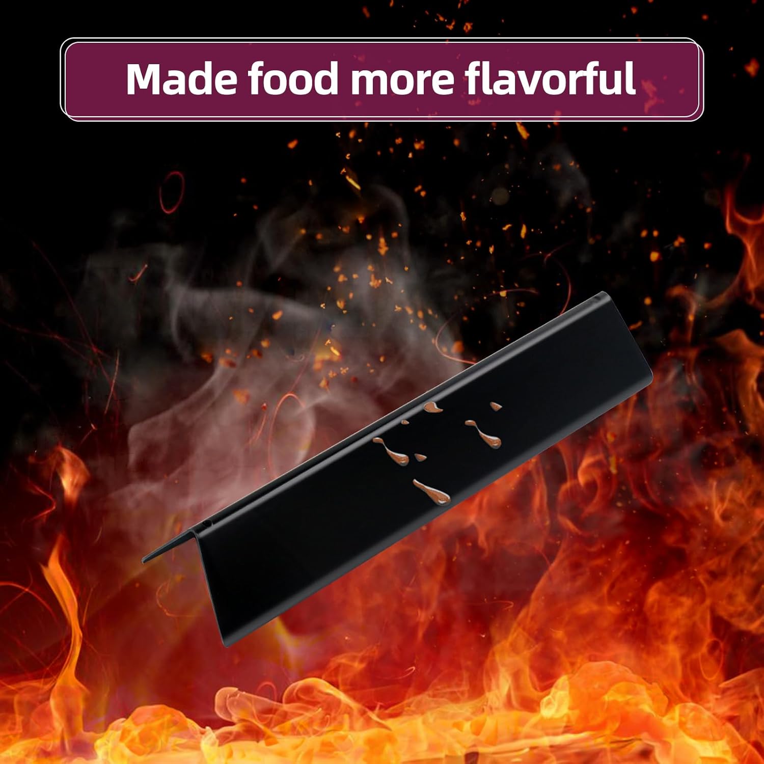 7637 Cookig Grids with 7635 Flavorizer Bar Replacement for Weber Spirit 200 Series, Spirit E-210, Spirit S-210 Spirit E-220, Spirit S-220 Gas Grills (Front Mount Controls)