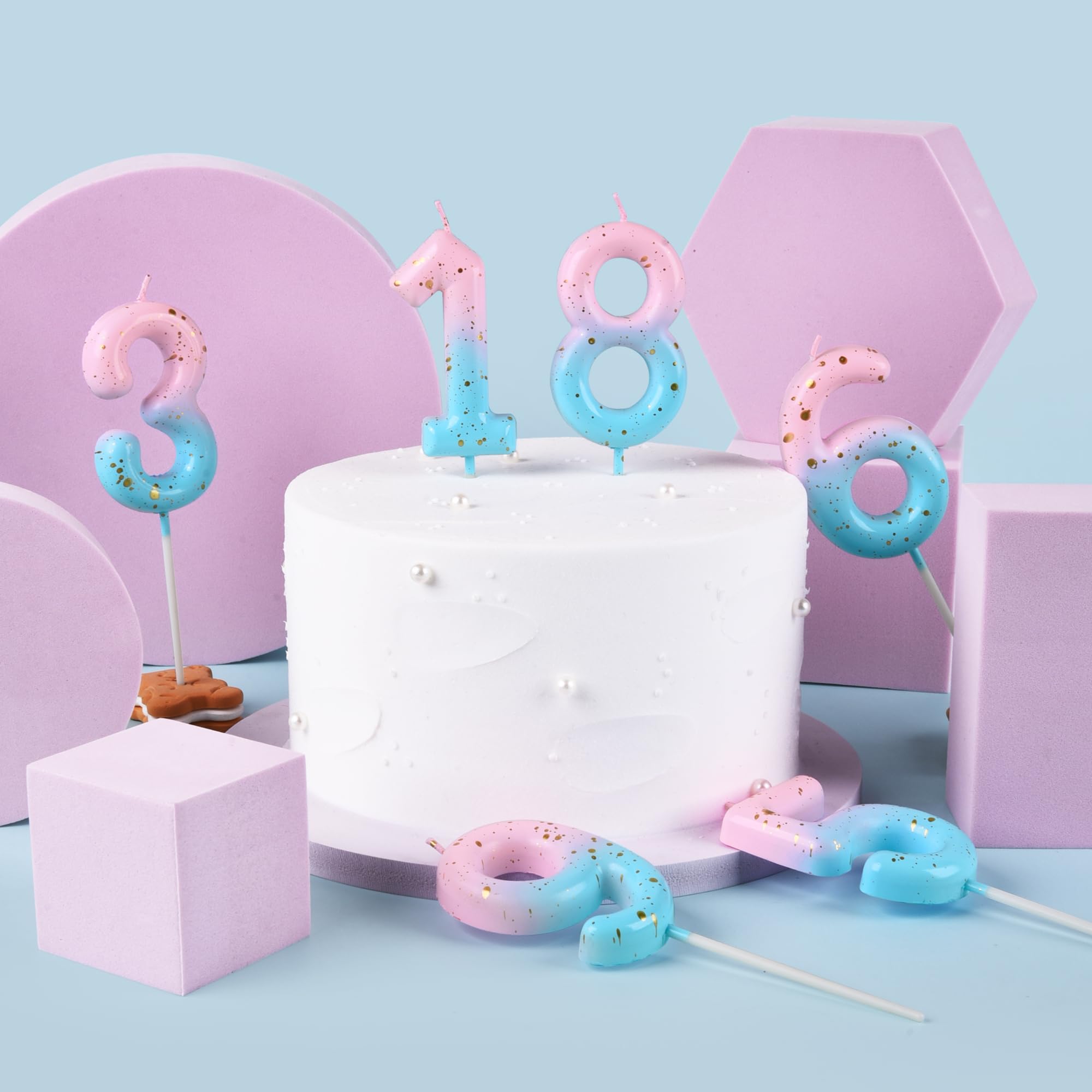 Amazon.co.jp: CAKE CODE 2.76インチ クラシック ピンク ブルー