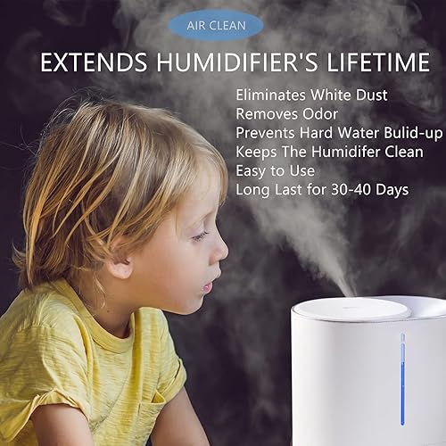 Miniatura 7 de Filtro de cartucho de desmineralización de limpieza de agua para humidificador compatible con LEVOIT GENIANI EVERLASTING también funciona con todos