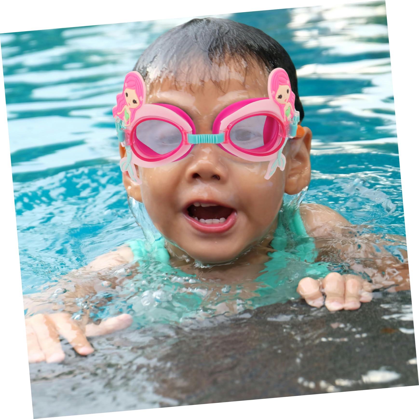 BESPORTBLE Lunettes De Natation Pour Enfants Lunettes Enfants Lunettes De Plongée Lunettes De Dessin Animé Lunettes De Natation Pour -petits Jolie Lunette De Natation Pc