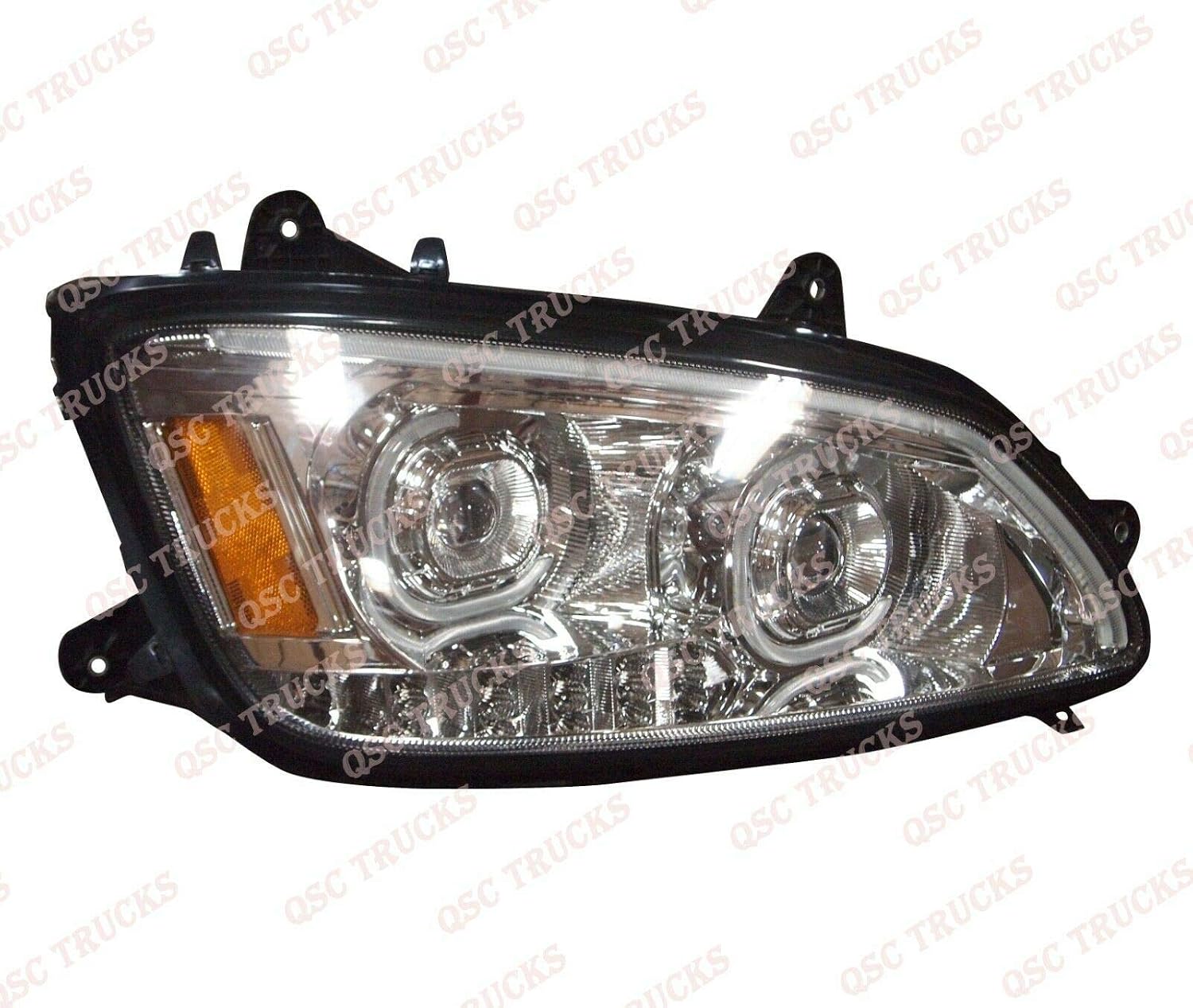 Full LED Performance Headlight Assembly Fog Lights Set for Kenworth T660