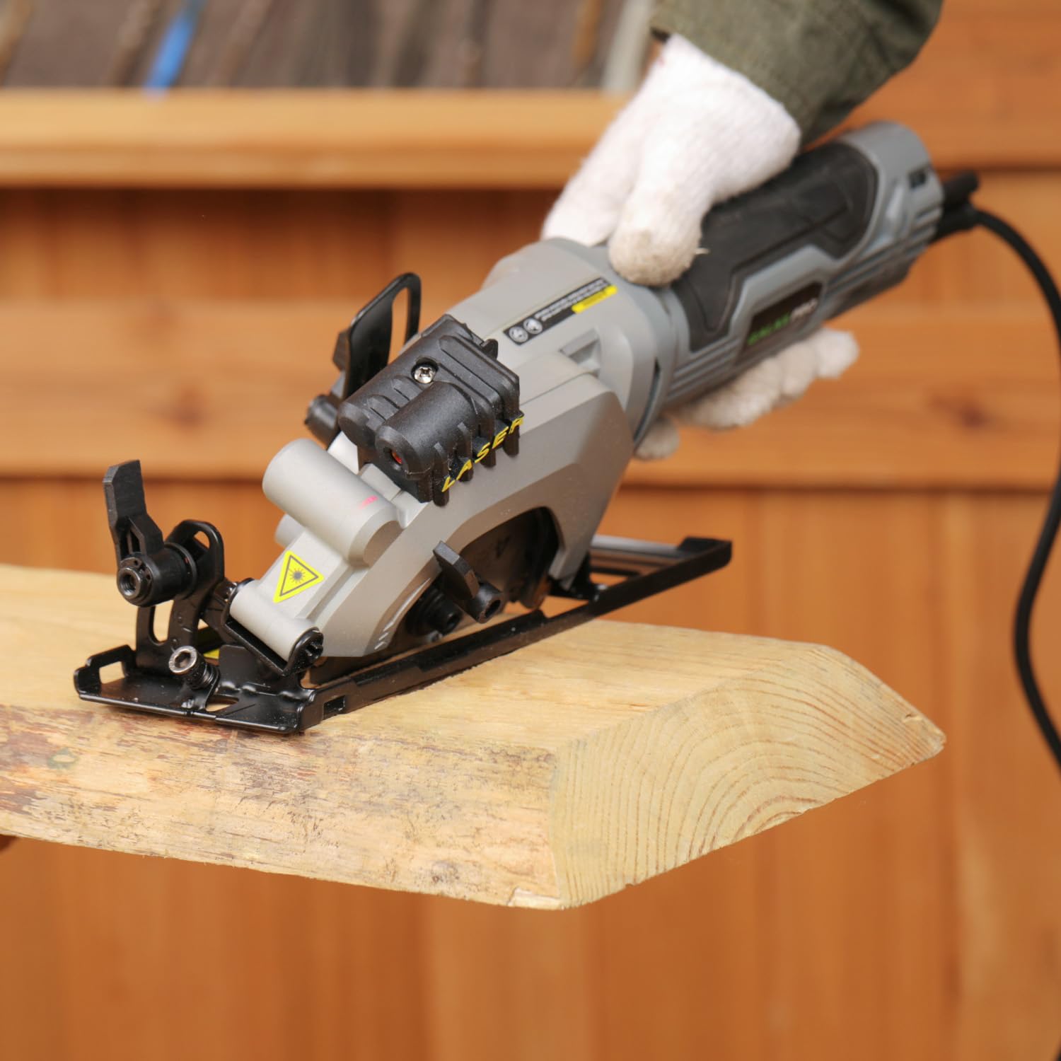GALAX PRO Mini Circular Saw - Laser Guide & 2 Blades -7 GALAX PRO Mini Circular Saw - Laser Guide & 2 Blades -7