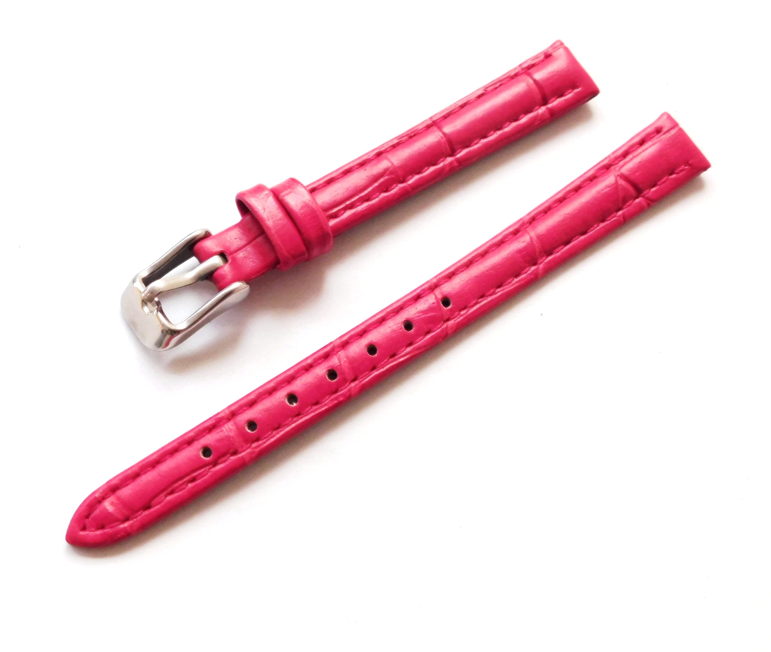10mm Stech Padded Leather Strap for Watch(Cherry Red) (B07GLRQDSX) Amazon Price History, Amazon Price Tracker