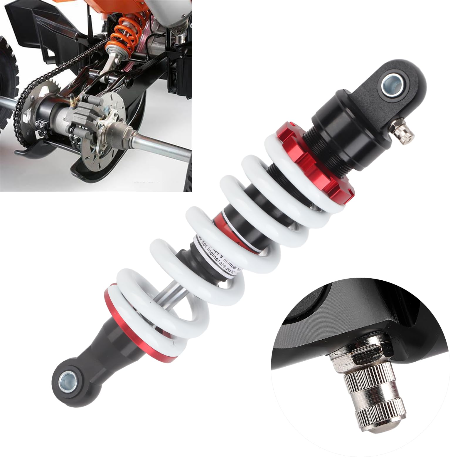 Amortisseur, 280mm 980lbs Universel Moto Amortisseur