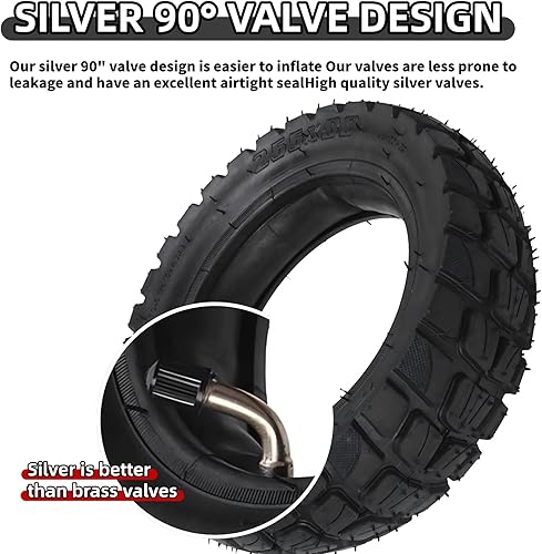 Miniatura 6 de Neumático de scooter 8065-6 Off Road, neumáticos neumáticos gruesos de repuesto de 10 pulgadas 8065-6 para scooter eléctrico, neumáticos de
