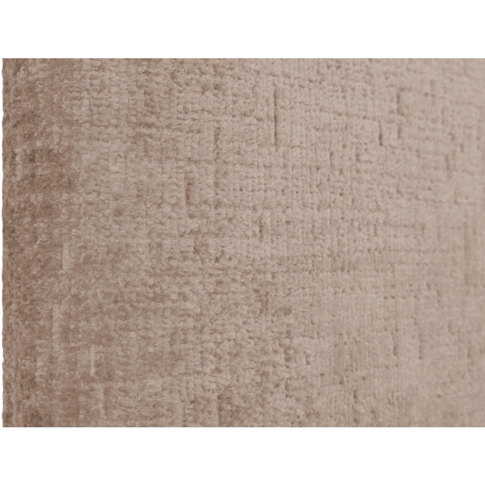 DHOME Cabecero Tapizado Liso Redondeado Lana Ecológica para Pared Acústicos Cabeceros Absorbentes Cabezal Cama Dormitorio (Marrón Claro, 135cm)
