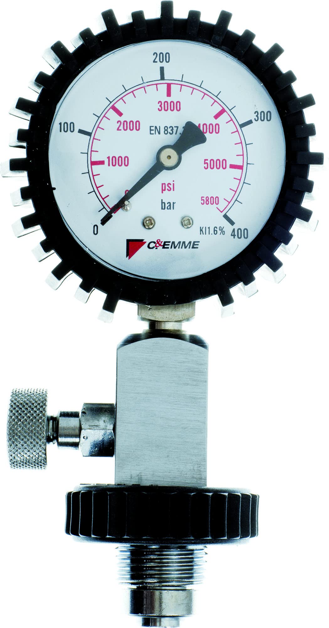 Cressi Test Gauge Ara DIN - BAR/PSI