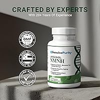 Vista 6 de Suplemento NMNH NAD - 250 mg, suplemento liposomal NAD+ de 30 unidades para salud celular y energía - Forma reducida avanzada certificada GMP de NMN