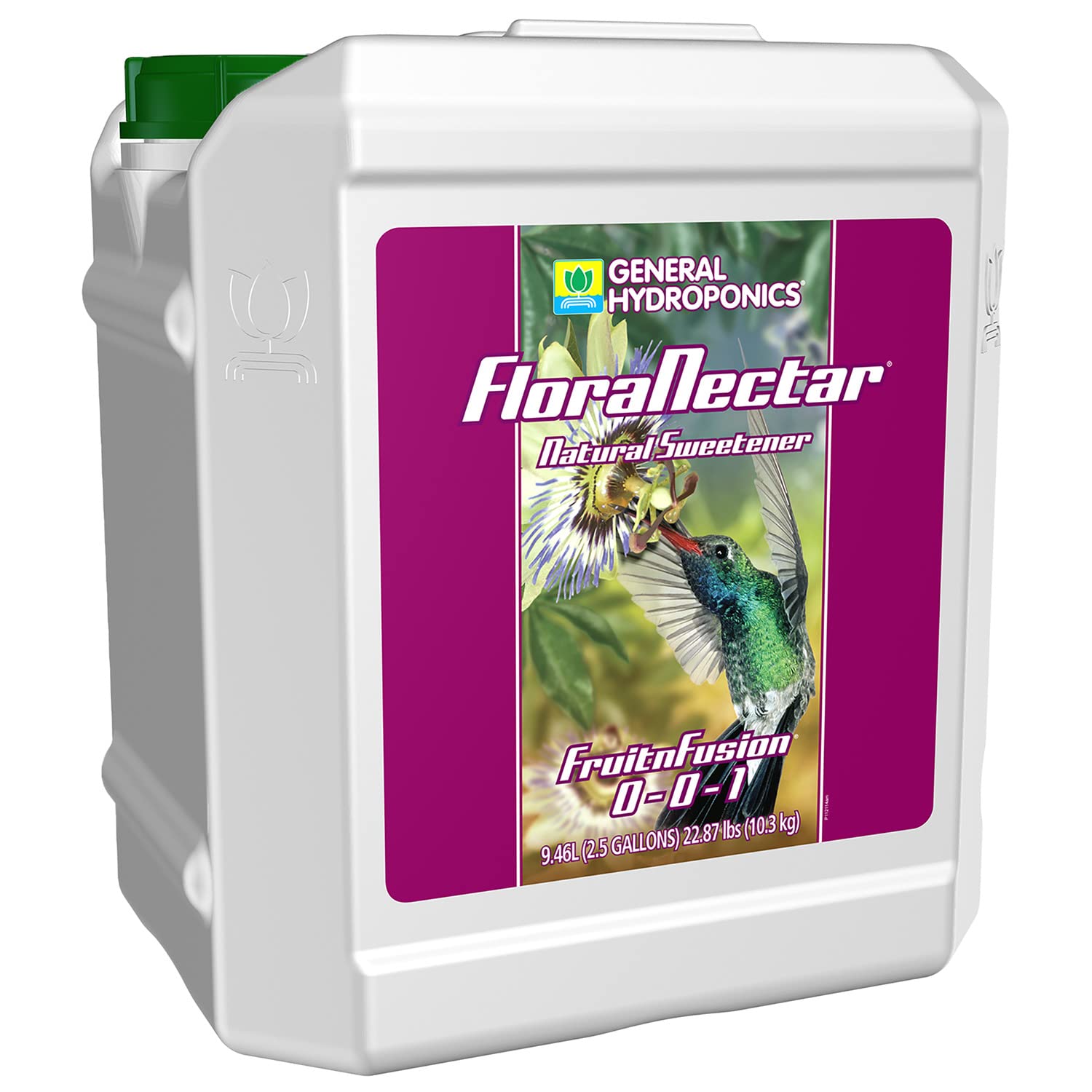 FloraNectar FruitnFusion 0-0-1 - Natural Sweetener for Plants, 2.5 Gal