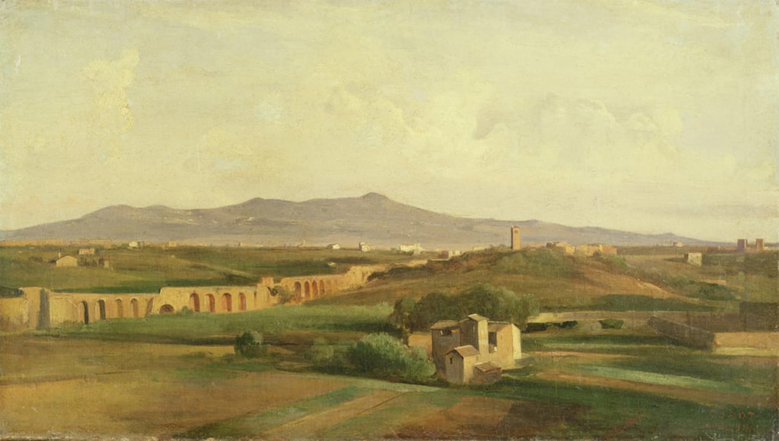 ARTXLXXBN Famous Painting Art Wall Decor Abstract Art Picture Italian Landscape by Jean Baptiste Camille Corot Animal Pictures for Home Decor 60x90cm