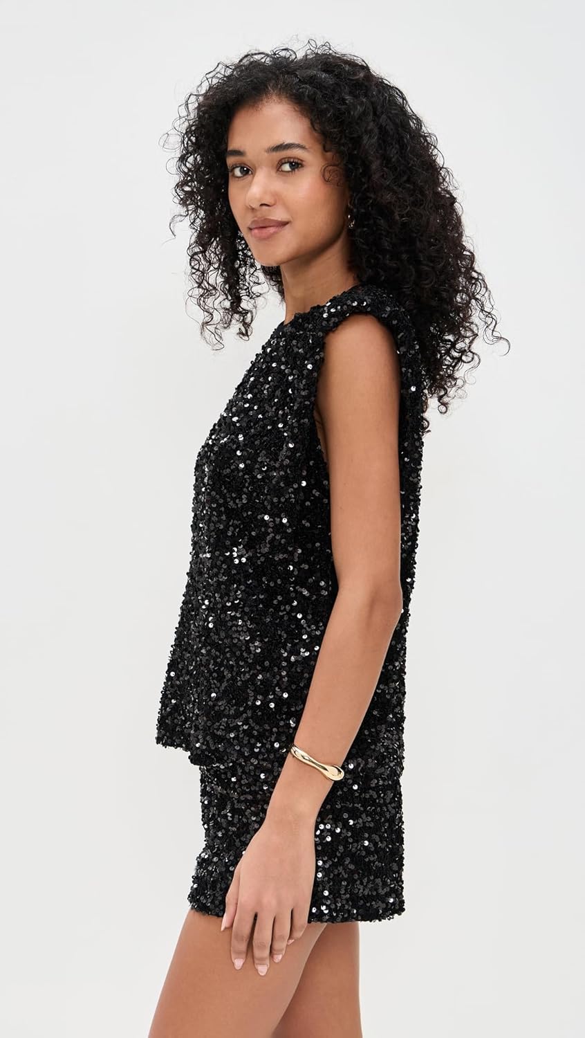 endless rose Women's Sequin Embellished Top - Image 5